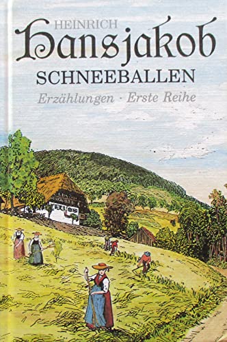 9783878852162: Schneeballen. Erzhlungen, Erste Reihe (Livre en allemand)