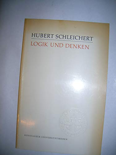 Stock image for Logik und Denken . for sale by Ganymed - Wissenschaftliches Antiquariat