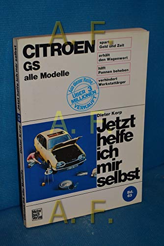 9783879435128: Korp, D: Citroen GS/GSA