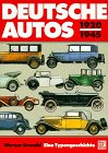 Stock image for Deutsche Autos 1920 - 1945. Alle deutschen Personenwagen der damaligen Zeit for sale by medimops