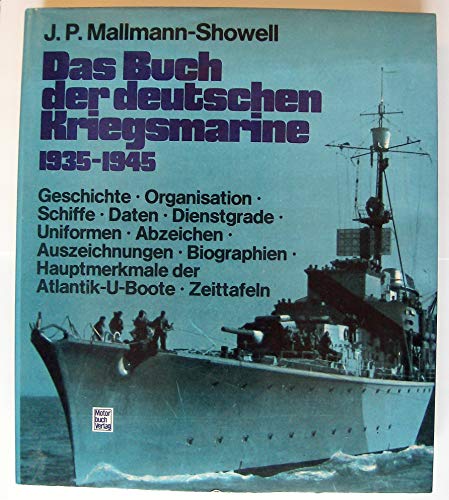 Imagen de archivo de Das Buch der deutschen Kriegsmarine a la venta por Bernhard Kiewel Rare Books