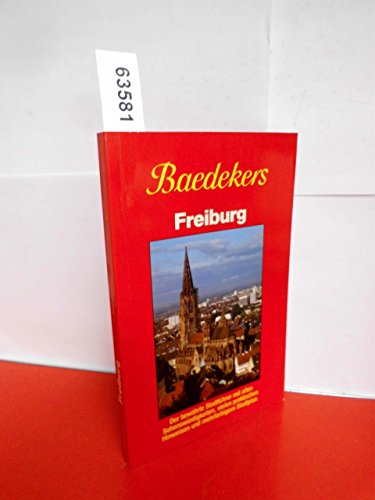 9783879540105: Baedekers Stadtfhrer Freiburg (Baedekers Reisehandbcher)