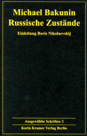 9783879562312: Russische Zustnde: Ein Bild aus der Jetztzeit