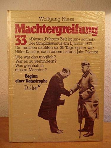 9783879591855: Machtergreifung 33: Beginn einer Katastrophe (German Edition)