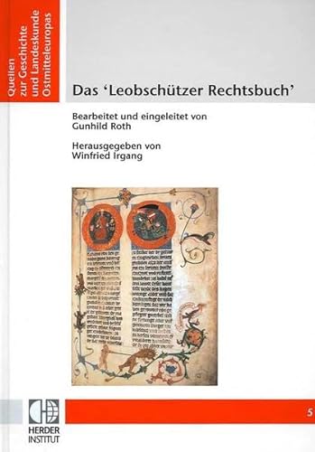 Stock image for Das Leobschtzer Rechtsbuch for sale by Ganymed - Wissenschaftliches Antiquariat