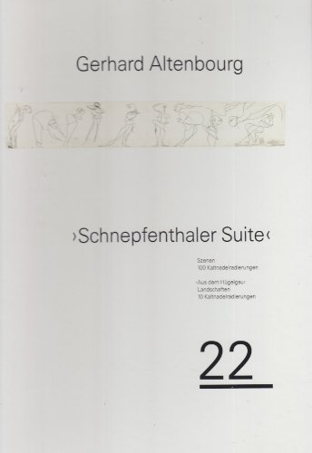 Beispielbild fr Gerhard Altenbourg Schnepfenthaler Suite. Szenen - 100 Kaltnadelradierungen. Aus dem Hgelgau, Lands zum Verkauf von medimops