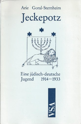 Stock image for Jeckepotz: eine jdisch-deutsche Jugend, 1914-1933 for sale by FOLCHATT