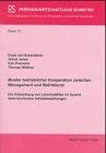 9783879882724: Muster betrieblicher Kooperation zwischen Management und Betriebsrat: Die Entwicklung von Lohnmodellen im System sterreichischer Arbeitsbeziehungen