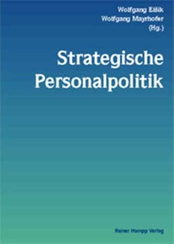 Stock image for Strategische Personalpolitik for sale by medimops