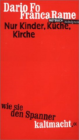9783880220164: Rotbuch Taschenbcher, Nr.6, Nur Kinder, Kche, Kirche