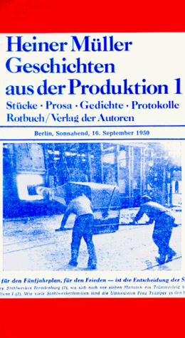 Stock image for Geschichten Aus Der Produktion for sale by Priceless Books