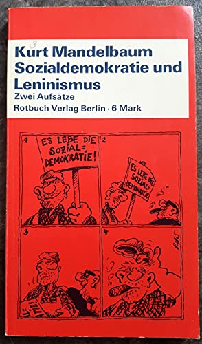 Stock image for Sozialdemokratie und Leninismus. Zwei Aufstze for sale by Versandantiquariat Felix Mcke