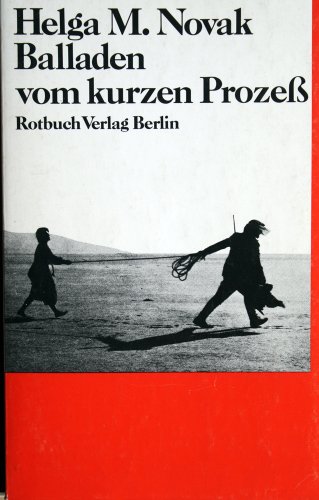 Beispielbild fr Balladen vom kurzen Prozess (Rotbcher / Im Abo. 1,- billiger, ausser den literarischen -L-) zum Verkauf von Versandantiquariat Felix Mcke