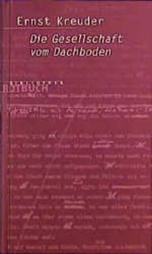 Stock image for Die Gesellschaft vom Dachboden (Rotbuch Bibliothek) (Rotbuch Bibliothek) for sale by medimops