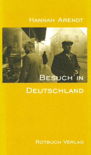 Besuch in Deutschland (9783880227972) by Hannah Arendt
