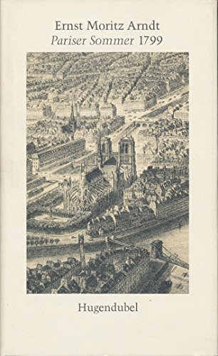 Beispielbild fr Pariser Sommer 1799 zum Verkauf von Antiquariat Armebooks