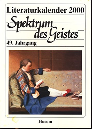 Beispielbild fr Kalender, Spektrum des Geistes, Literaturkalender zum Verkauf von DER COMICWURM - Ralf Heinig