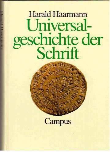 Universalgeschichte der Schrift (9783880599550) by Harald Haarmann