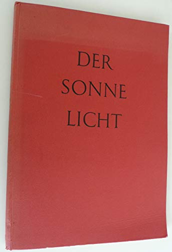 9783880694088: Der Sonne Licht: Lesebuch der freien Waldorfschule