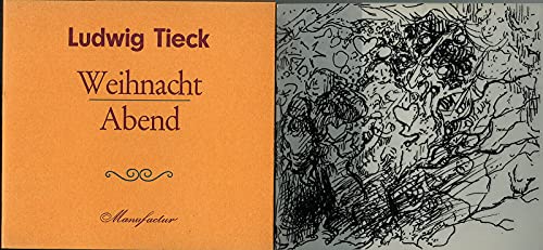 9783880802032: Weihnacht-Abend. Kritische Ausgabe auf Grund des Erstdrucks