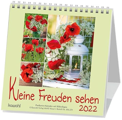 9783880871793 Kleine Freuden Sehen 2020 Postkarten Kalender Postkarten Kalender Mit Bildcollagen Abebooks 3880871795 kalender kawohl 2021