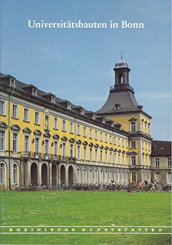 Beispielbild fr Universittsbauten in Bonn. Rheinische Kunststtten. zum Verkauf von Antiquariat Eule