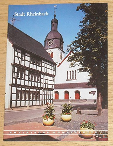 Stock image for Stadt Rheinbach. Rheinische Kunststtten Heft 249 for sale by Hylaila - Online-Antiquariat