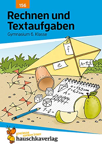 9783881001564: Rechnen und Textaufgaben - Gymnasium 6. Klasse, A5- Heft: 156