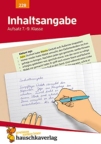 Beispielbild fr Aufsatz. Inhaltsangabe -Language: german zum Verkauf von GreatBookPrices