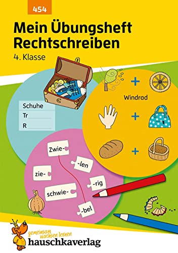 Stock image for Mein bungsheft Rechtschreiben - 4. Klasse, A5-Heft -Language: german for sale by GreatBookPrices