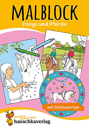 Stock image for Malblock - Pferde -Language: german for sale by GreatBookPrices