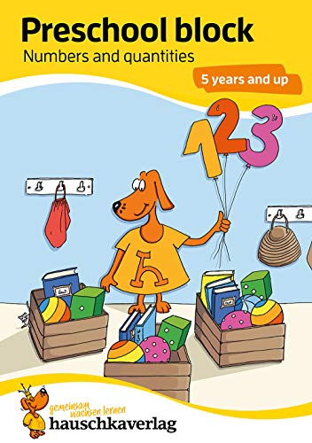 Stock image for Preschool block - Numbers and quantities 5 years and up, A5-Block for sale by GreatBookPrices
