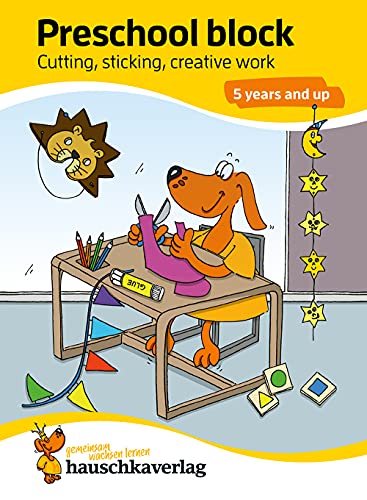 Beispielbild fr Preschool Kids Activity Books for 5+ year olds for Boys and Girls - Cutting, Gluing, Preschool Craft zum Verkauf von Blackwell's