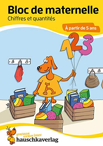 Beispielbild fr Bloc de maternelle - Chiffres et quantits  partir de 5 ans, A5-Bloc zum Verkauf von Buchpark
