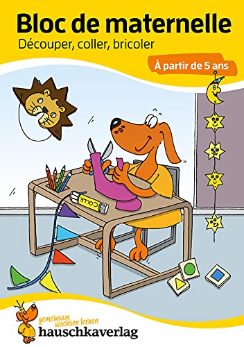 Stock image for Bloc de maternelle - Dcouper, coller, bricoler  partir de 5 ans, A5-Bloc -Language: french for sale by GreatBookPrices