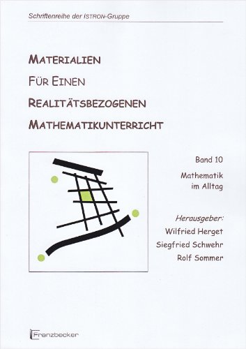 Beispielbild fr Istron. Materialien fr einen realittsbezogenen Mathematikunterricht Bd.11 : Unterrichts- und Methodenkonzepte zum Verkauf von Buchpark