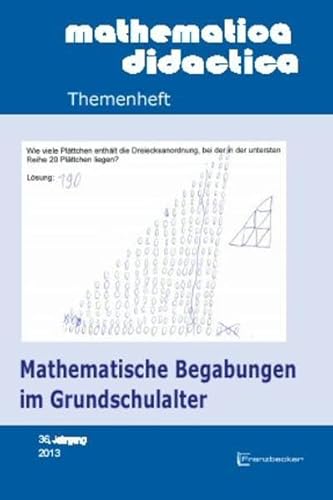 Beispielbild fr Mathematische Begabungen im Grundschulalter zum Verkauf von medimops