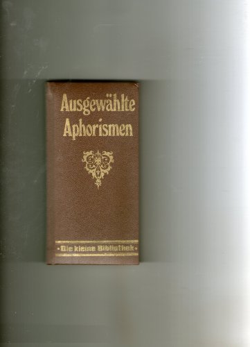 Ausgewählte Aphorismen