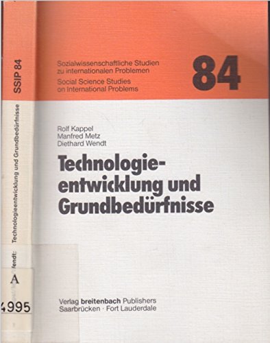 Beispielbild fr Technologieentwicklung und Grundbedrfnisse Eine empirische Studie ber Mexiko zum Verkauf von Buchpark