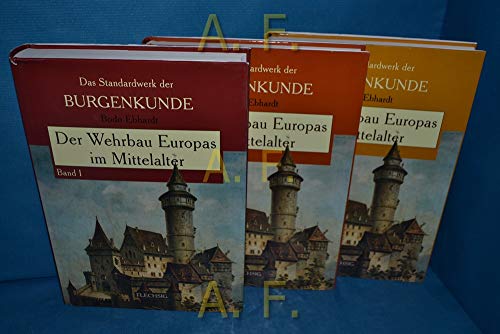 9783881892438: Der Wehrbau Europas im Mittelalter, 3 Bde.