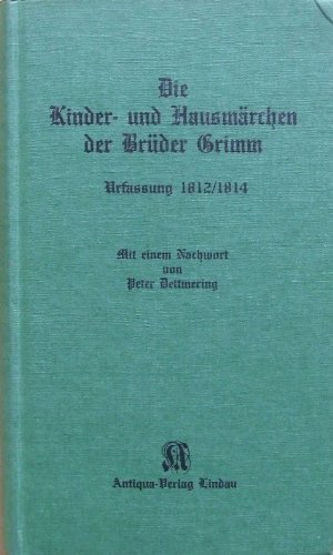 Beispielbild fr Die Kinder- und Hausmrchen der Brder Grimm zum Verkauf von medimops