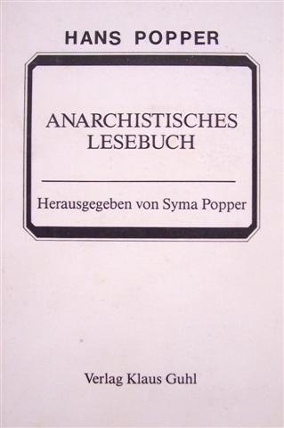 Beispielbild fr Anarchistisches Lesebuch zum Verkauf von Der Ziegelbrenner - Medienversand