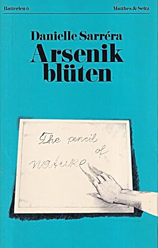 Arsenikblüten. Deutsch von Rudolf Wittkopf.Mit Zeichnungen von Valie Export und einer Text-Collag...