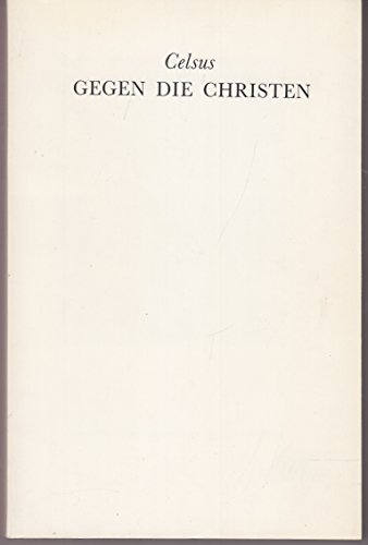 Stock image for Gegen die Christen. for sale by Antiquariat & Verlag Jenior
