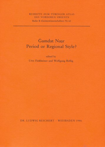 9783882262995: Gamdat Nasr: Period or Regional Style?: v. 62 (Tubinger Atlas des Vorderen Orients (TAVO): Series B)