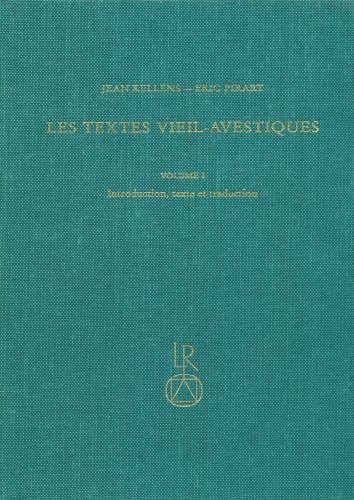 Beispielbild fr Les Textes Vieil-Avestiques: Volume I: Introduction, texte et traduction (German Edition) [Hardcover ] zum Verkauf von booksXpress