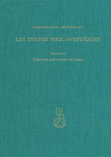 9783882264630: Les Textes Vieil-avestiques / Texts Old-avestiques: Volume 2: Repertoires Grammaticaux Et Lexique (2)