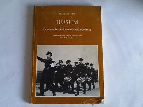 Beispielbild fr Husum - zwischen Revolution und Machtergreifung : aus d. Geschichte d. Stadt Husum von 1918 bis 1933. zum Verkauf von Hbner Einzelunternehmen