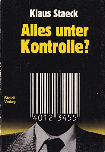 Stock image for Alles unter Kontrolle? for sale by Worpsweder Antiquariat