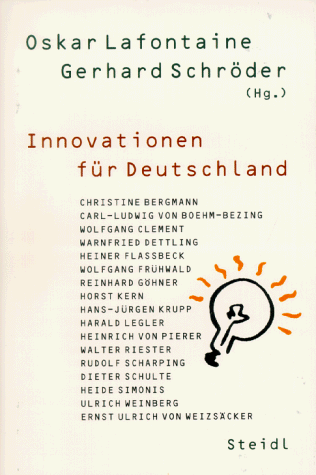 Beispielbild fr Innovationen fuer Deutschland zum Verkauf von Buchhandlung-Antiquariat Sawhney
